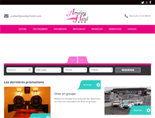 Tablet Screenshot of amalay-hotel.com